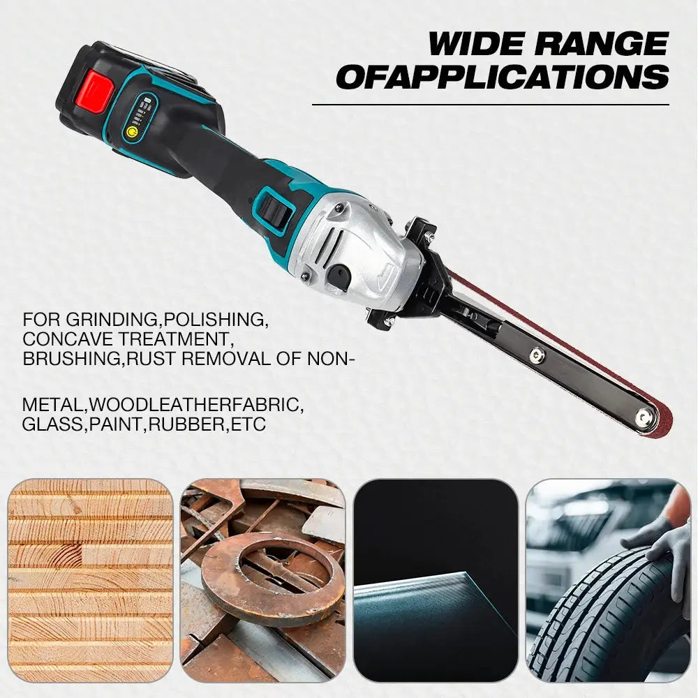 Grinder Mini Sander Multifunctional Cordless Polishing Machine Belt Sander Conversion Kit for Home DIY Enthusiasts
