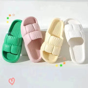 HomeComfort Soft Bottom Slippers Unisex Non Slip EVA Bath Slippers With Cushioned Sole For All Day Comfort