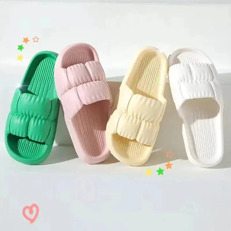 HomeComfort Soft Bottom Slippers Unisex Non Slip EVA Bath Slippers With Cushioned Sole For All Day Comfort