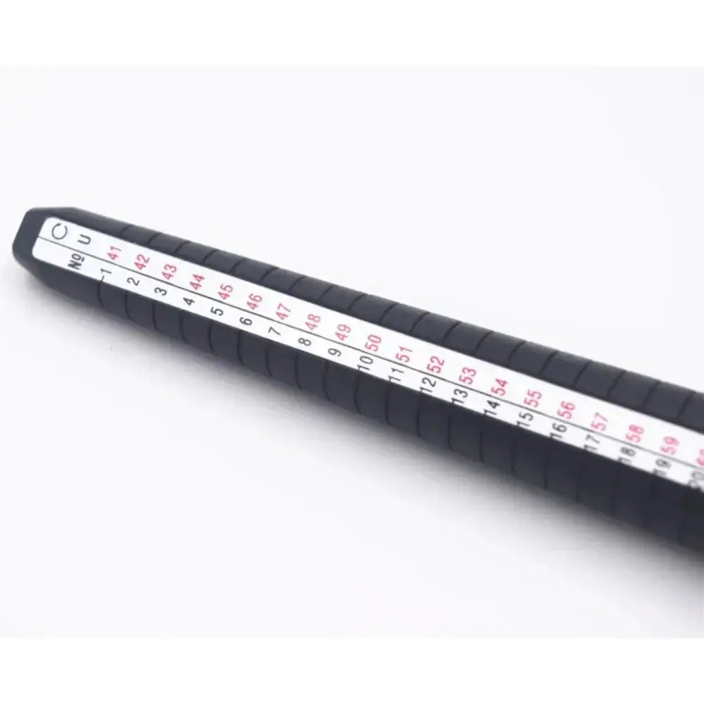 Ring Size Mandrel And Finger Gauge Set Plastic Ring Sizer For Jewellery Making And Measuring
