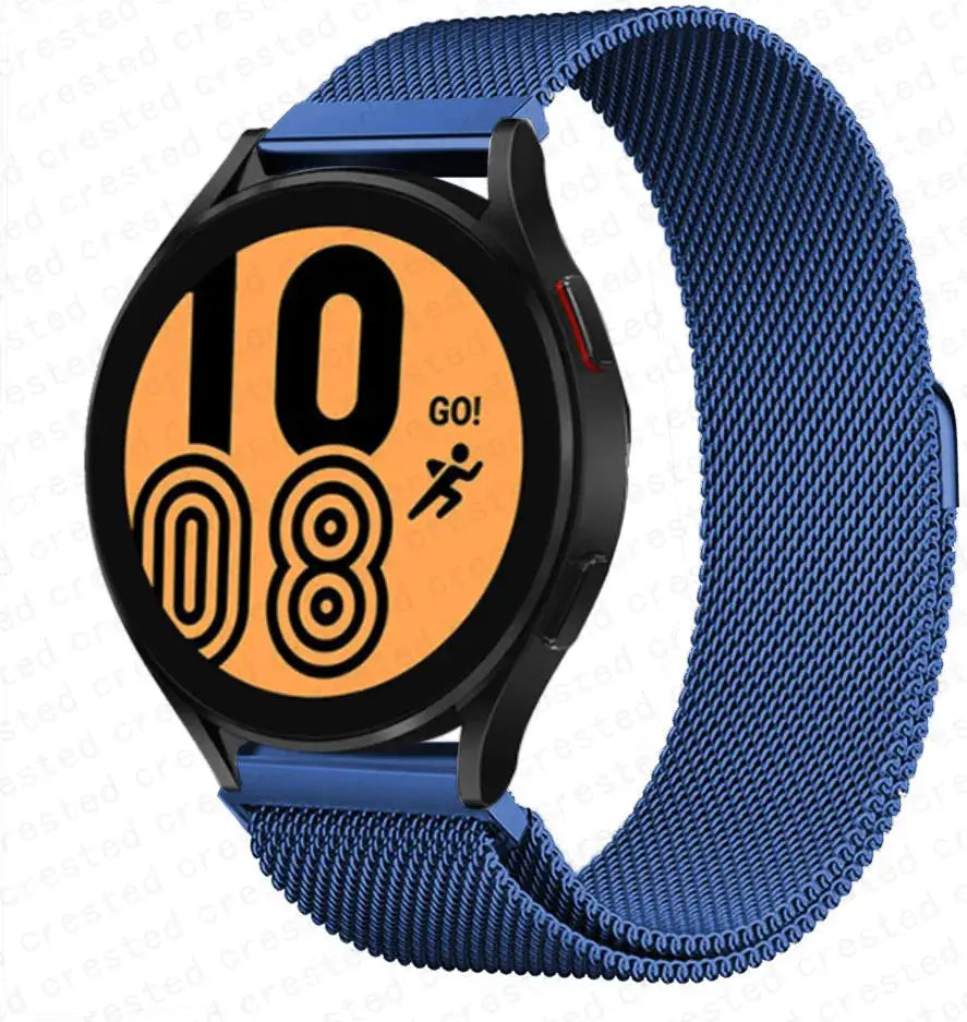 Mlianese loop For Samsung Galaxy watch 6 strap 4 classic/5 pro/3/Active 2/Gear S3 20mm 22mm bracelet for Huawei GT/2/3/Pro band