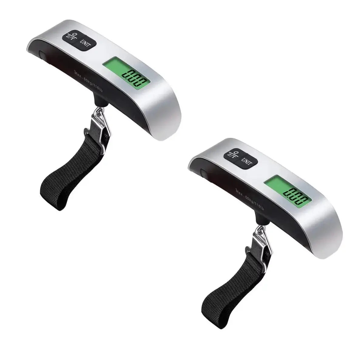 TravelEase 110lb Digital Luggage Scale Handheld for Travel Suitcases Portable Weight Scale