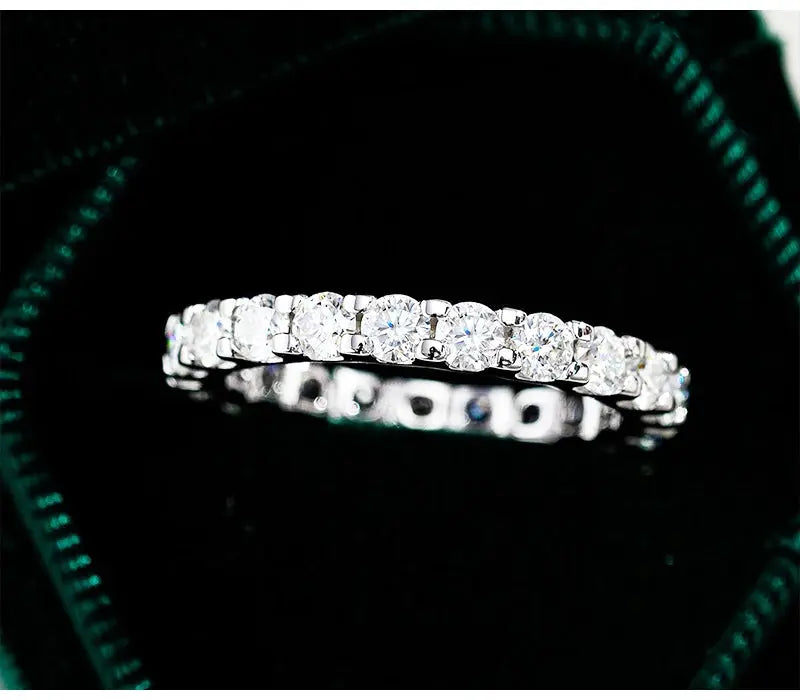So-Bling S925 sterling silver ring with cubic zirconia stones for women