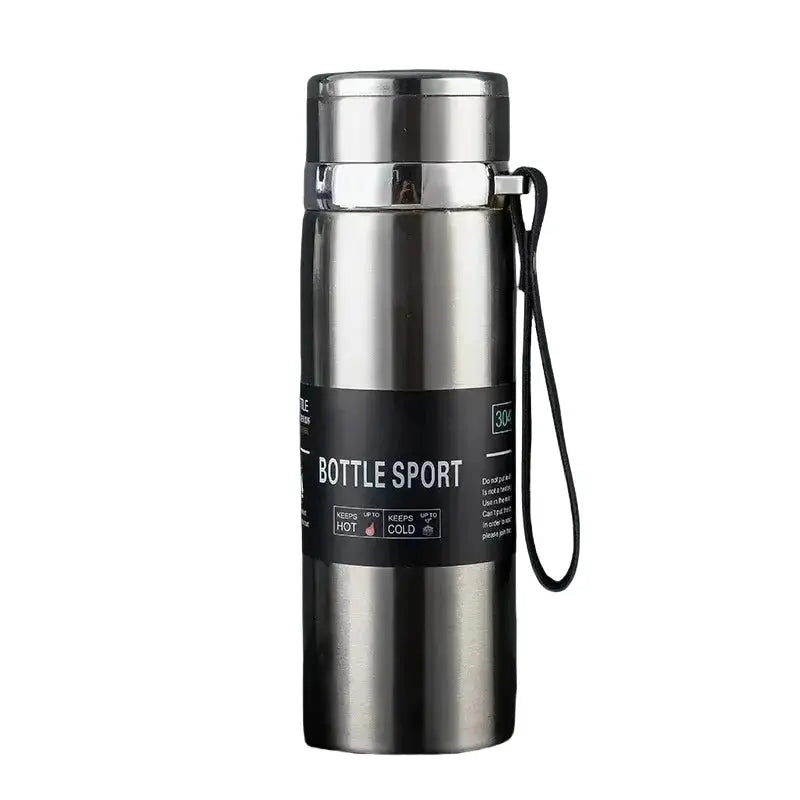 1L Stainless Steel Vacuum Flask Thermos Bottle Keeps Hot And Cold Water Tea Coffee