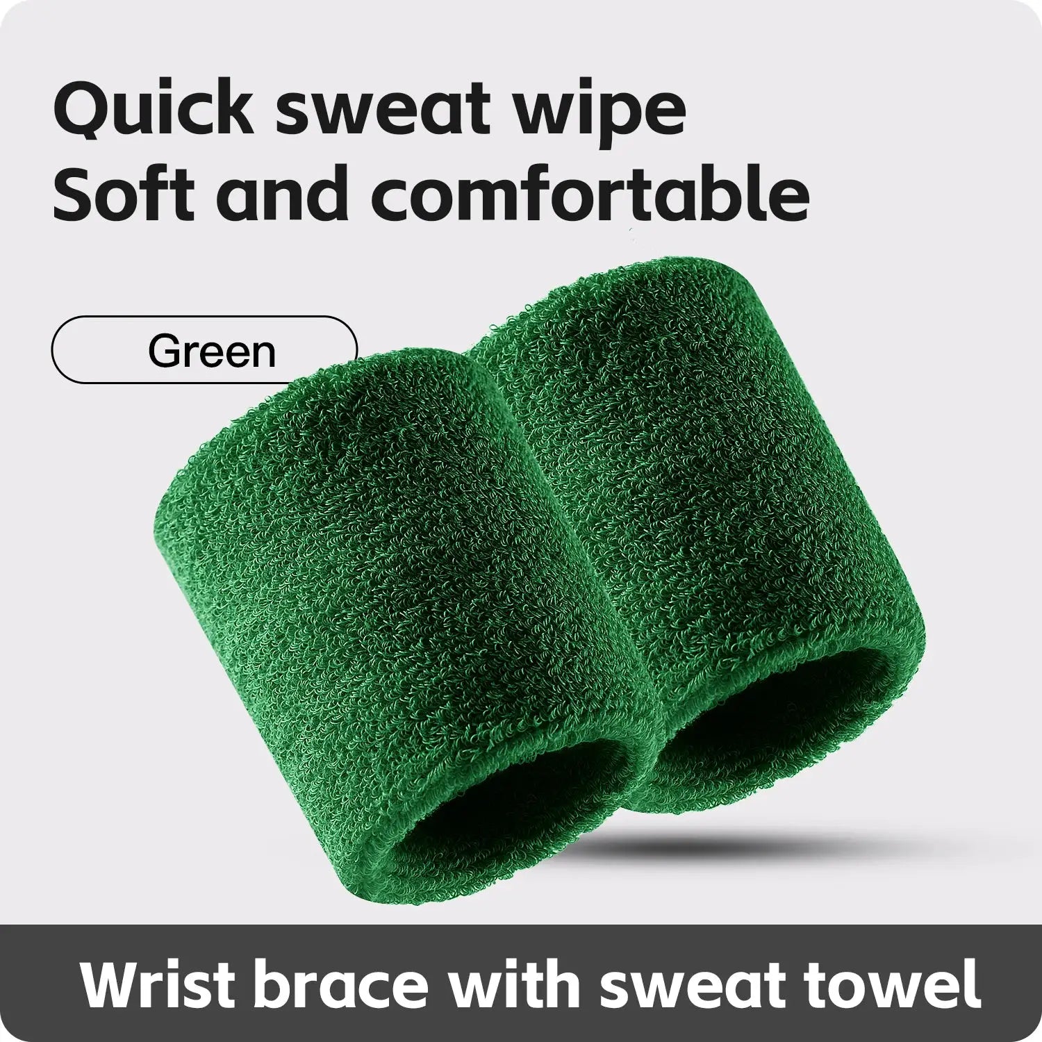 Half Pack Fitness Wristband Wrist Support For Tennis Basketball Volleyball Sports Protector Sweatband Gym Wrist Guard
