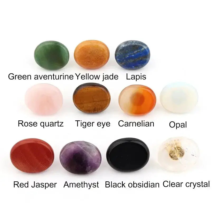 Light Luxury Natural Stone Crystal Aura Handle For Kitchen Cabinet Doors And Drawers And Jewelry Boxes