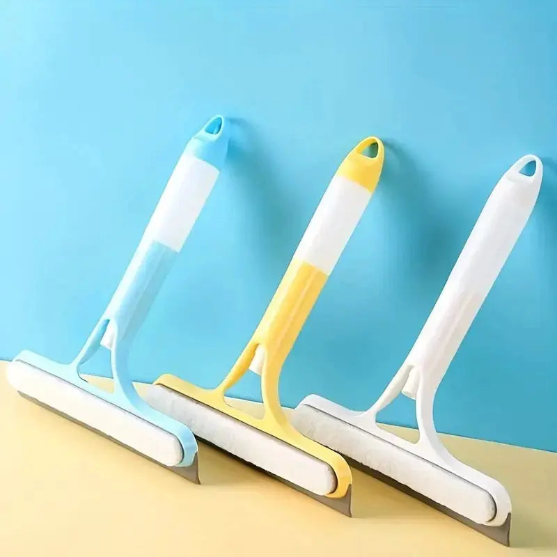 HomeMate Three In One Glass Cleaning Tool With Mirror Scraper Window Scraper And Watering Can For Streak Free Cleaning