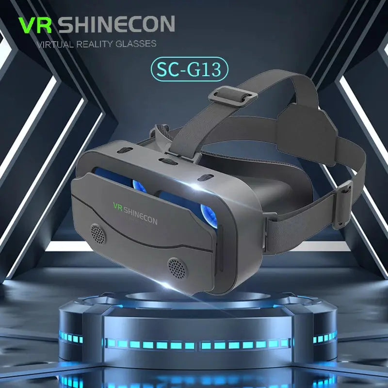 VR Glasses Virtual Reality Headset For Smartphones With 3D Lenses Smart Goggles Game Accessory