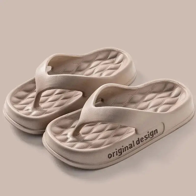 Brand Women's Platform Non Slip Slippers for Indoor Outdoor Comfort and Secure Stable Grip