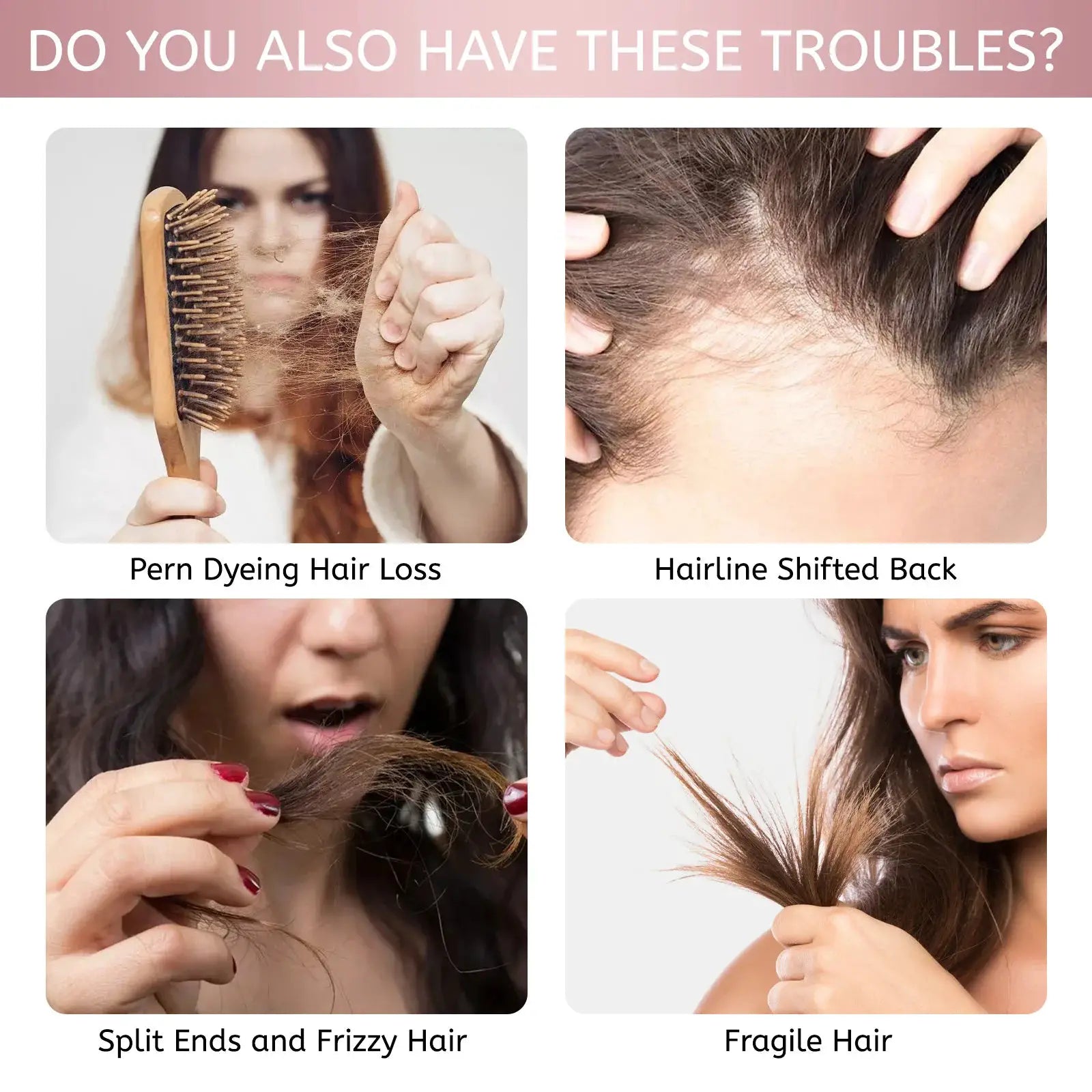 Rice Water Hair Spray For Thinning Hair Follicle Strengthening With Biotin And Caffeine Nourishing Hair Loss Prevention