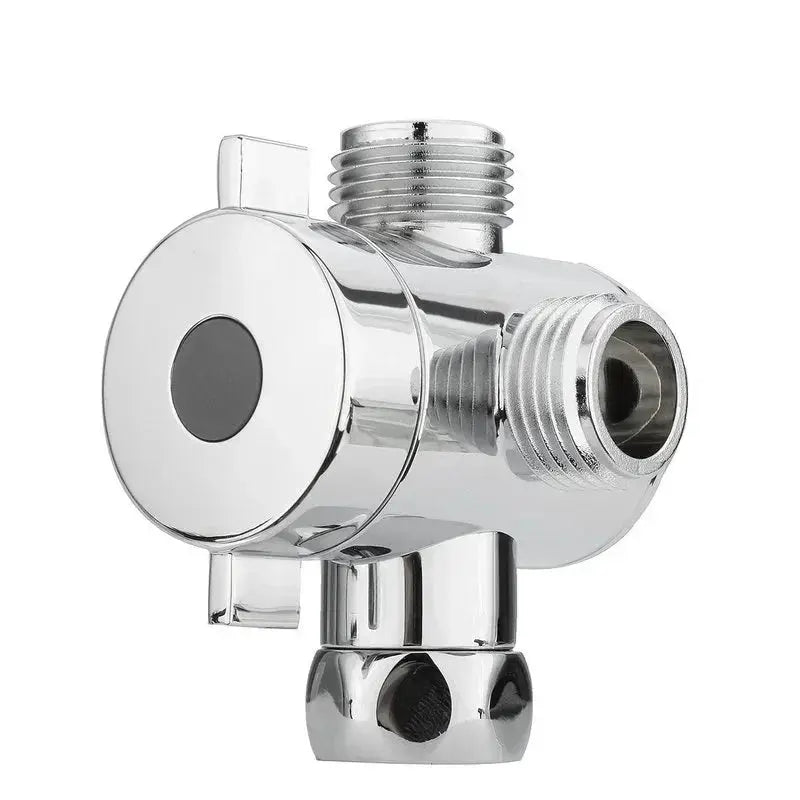 Chrome diverter valve 2/3-way shower splitter by Simples Market