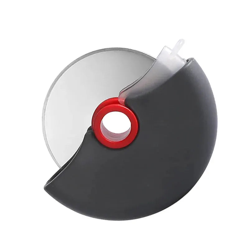 Stainless Steel Pizza Cutter With Protective Case Detachable And Washable For Easy Cleaning Kitchen Baking Tool