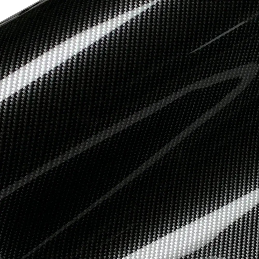 Carbon fiber vinyl wrap in black, waterproof finish by Simples Market