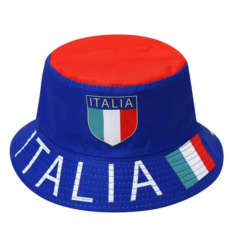 National Flags Reversible Bucket Hat For Men Women Football Fans