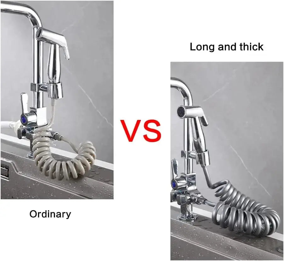 Flexible Retractable Shower Hose 1.5M To 3M For Shower Head Bidet