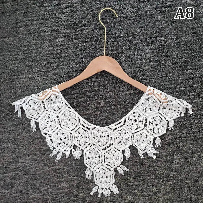 LunaFleur Sunflower Lace Knit Shawl Wrap For Bridal And Evening Wear Elegant Hollow Out Crochet Capelet
