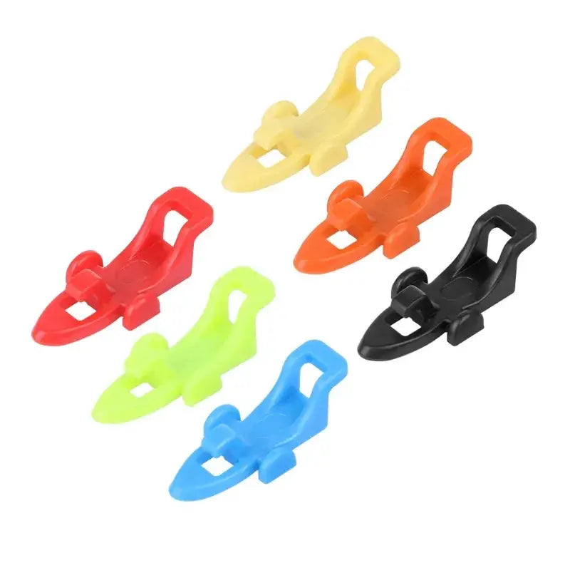 1 Set New Fishing Rod Hook Keeper Clip Hanging Hook Plastic Lure Bait Holder Fishing Accessories