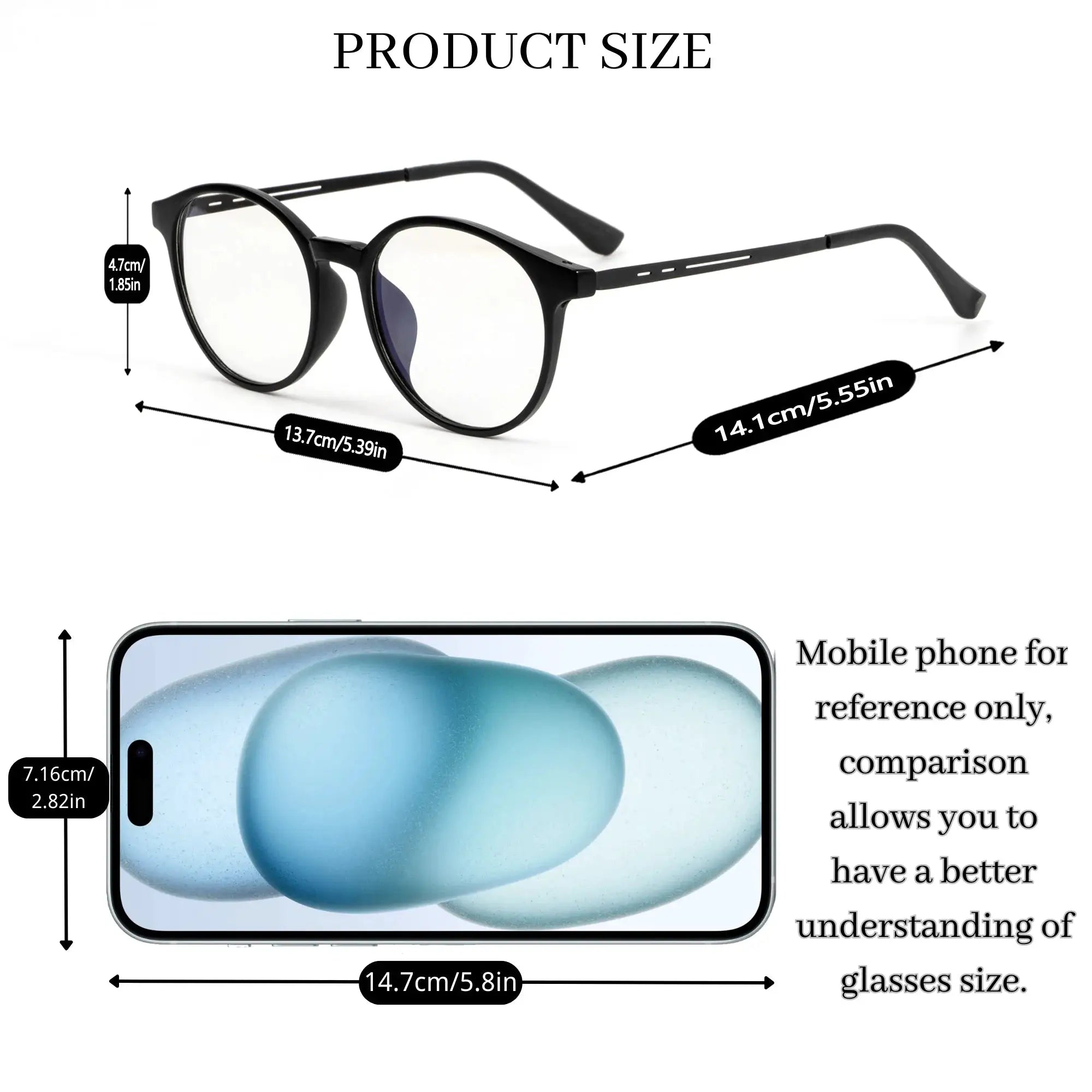 NovaSight Progressive Multifocal Reading Glasses With Photochromic Lenses For Indoor Outdoor Clarity