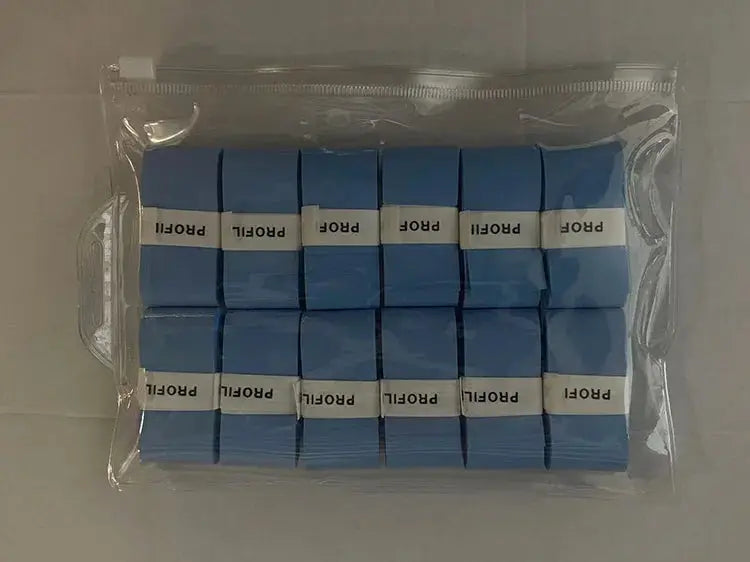 12pcs New Laminated Sticky Overgrips For Tennis Badminton Rackets And Fishing Rod Wrapping Tape Quick Dry Breathable