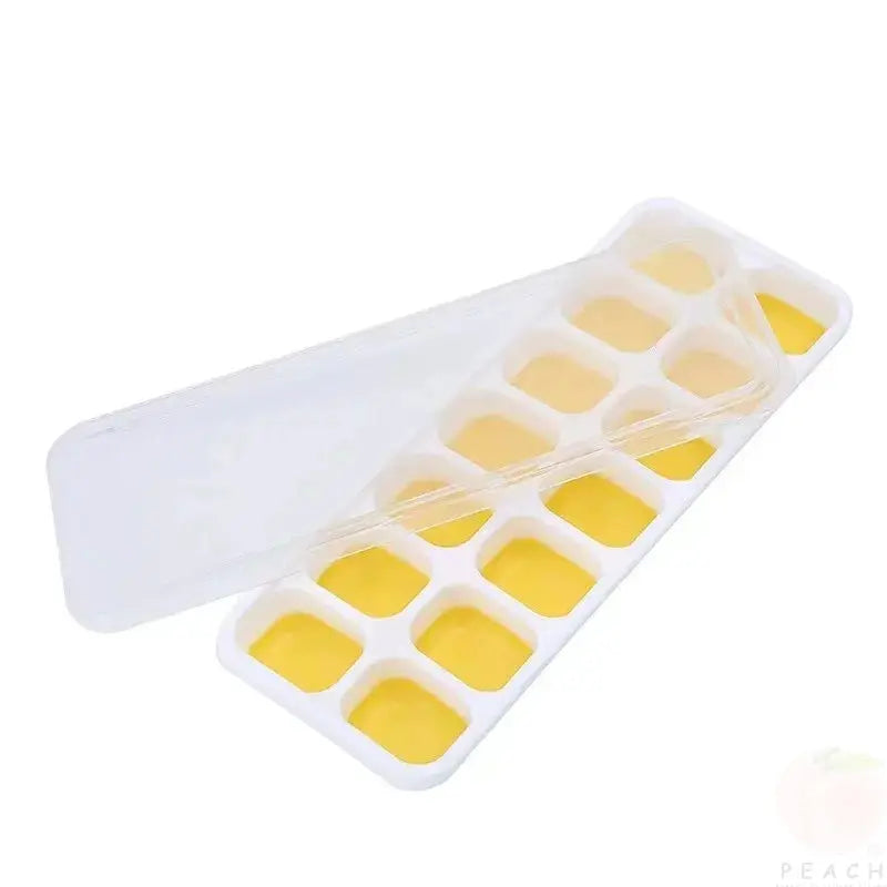 14 Grid Silicone Ice Cube Tray Square Ice Mold Non Toxic Durable Ice Cube Maker For Bar Pub Wine