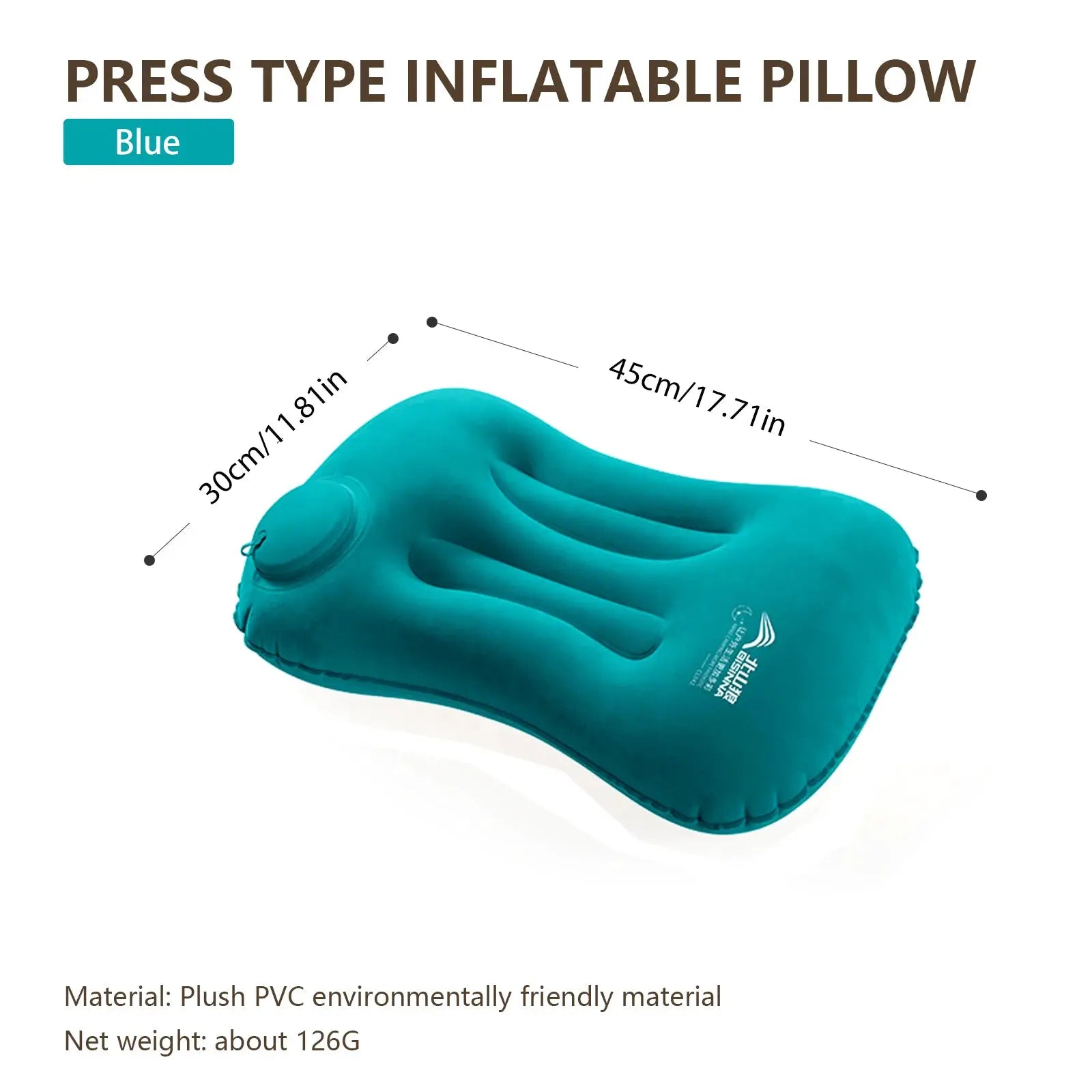 BISINNA Camping Inflatable Pillow Ultralight Portable Travel Hiking Pillow For Neck And Lumbar Support