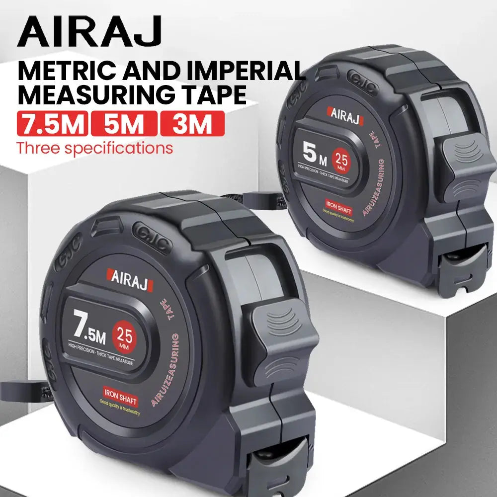 High Precision Tape Measure 7.5 Meters For Woodworking And Household Use Waterproof Thickened Anti Corrosion Ruler