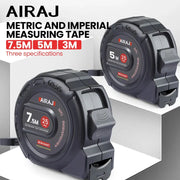 High Precision Tape Measure 7.5 Meters For Woodworking And Household Use Waterproof Thickened Anti Corrosion Ruler