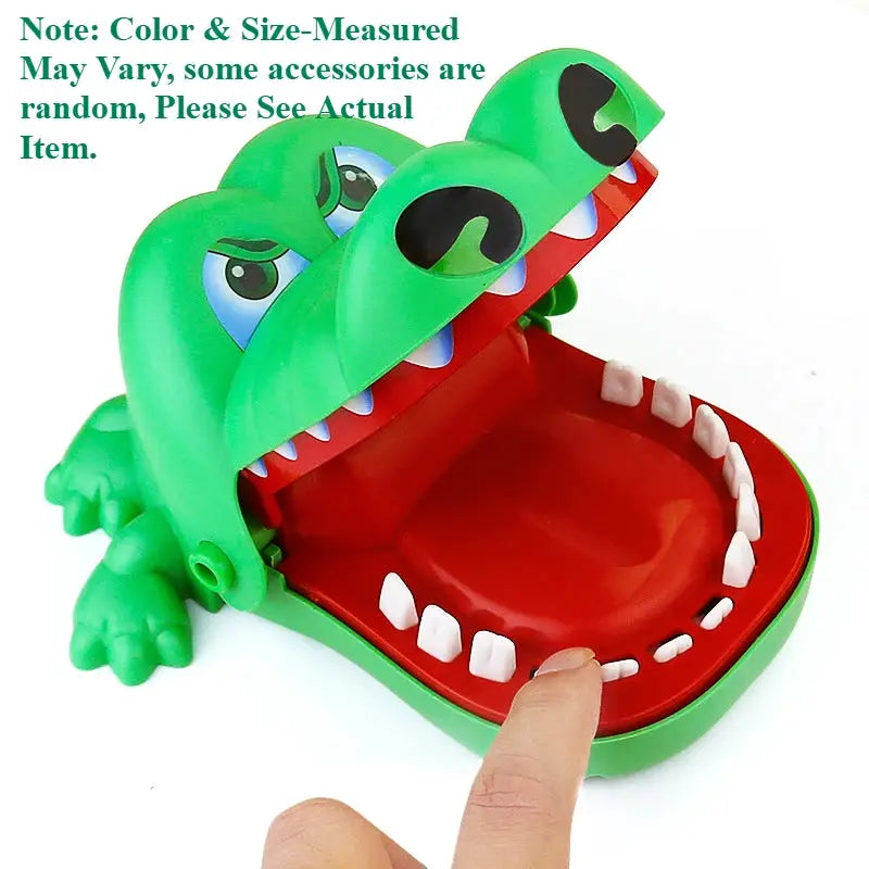 Crocodile Bite Hand Toy for Kids and Families Interactive Stress Relief Party Prank Toy for Parents and Children