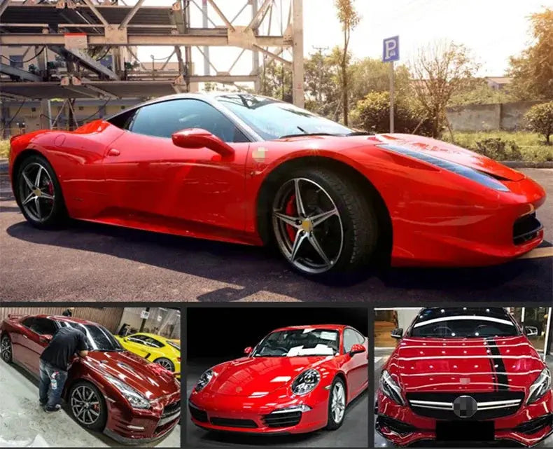 Simples Market 3-Layer Glossy PPF clear protection film for vehicles: cars, motorcycles, laptops, skateboards