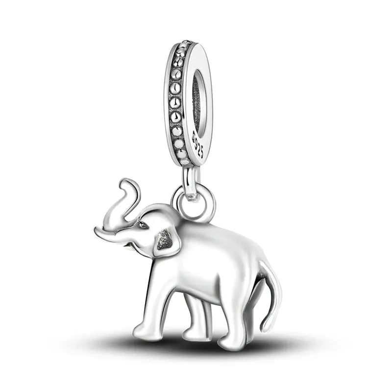 Original 925 Silver Charms Beads For Pendant Charm Bracelet Dangle For Women DIY Fine Jewelry Making Hot Sale