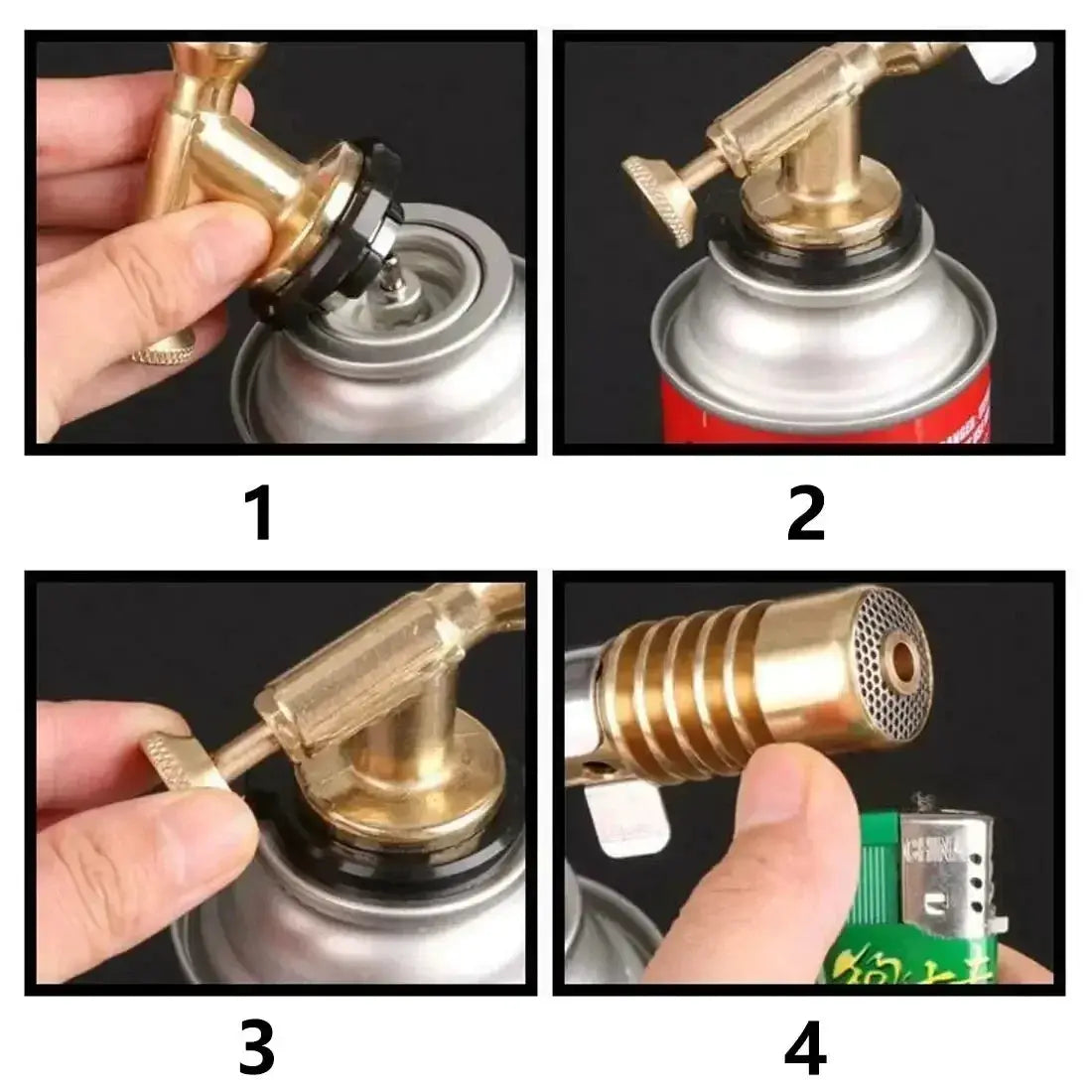 Gas Burner Welding Torch Portable Blowtorch Copper And Brass High Temperature For Brazing And Soldering