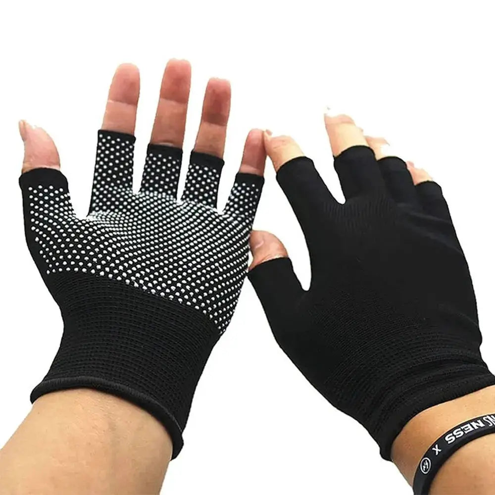 Lightweight Fingerless Bicycle Gloves With Sun Protection And Anti Slip Grip For Cycling And Outdoor Workouts