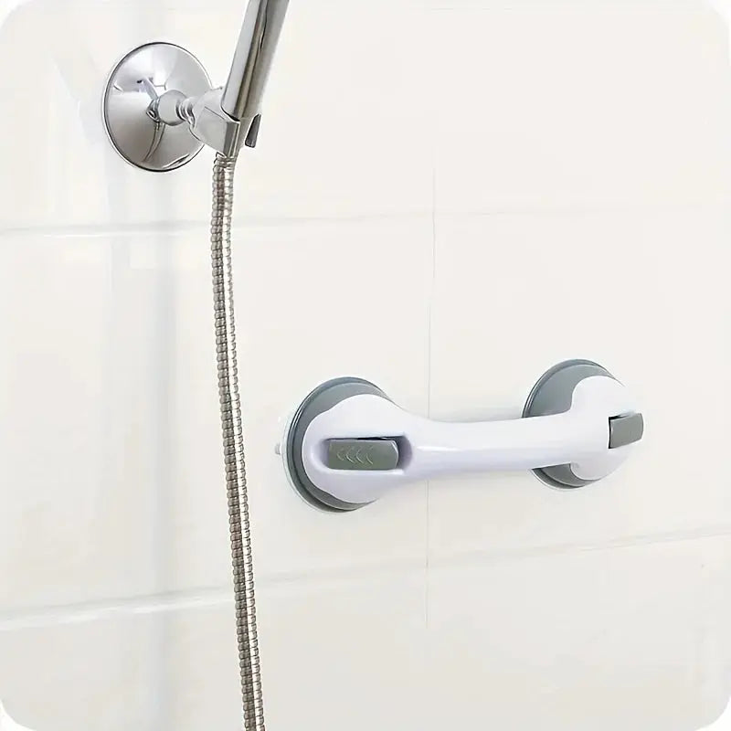 Bathroom Tub Suction Cup Handrail Prevent Falls No Drill Install Glass Doors Windows Elderly And Child Safety Handle
