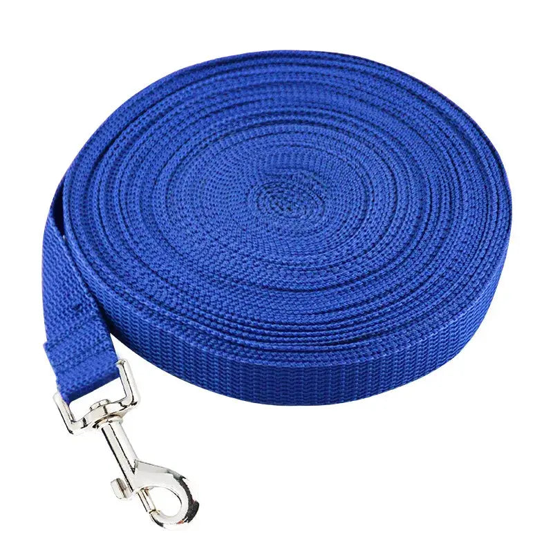 Solid Nylon Dog Leash For Large Dogs Training And Walking With Lengths 1.5m 1.8m 3m 6m 10m 15m 20m 30m 2cm Width
