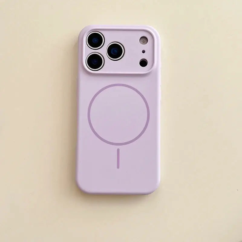 MagShield Solid Color Silicone MagSafe Case for iPhone 17 Pro Max 17 and 17 Pro Seamless Wireless Charging