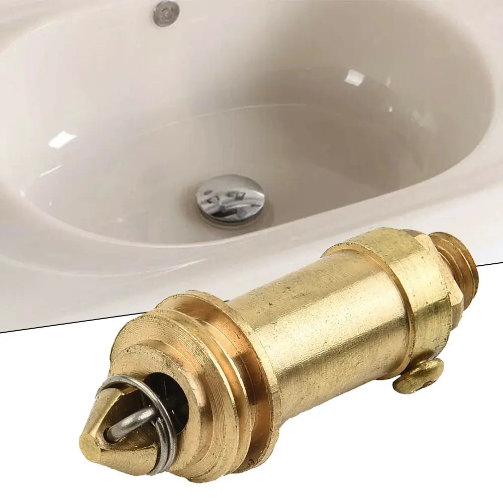 Simples Market brass waste pop-up click-clack plug valve for basin sink, with spring bolt for replacement