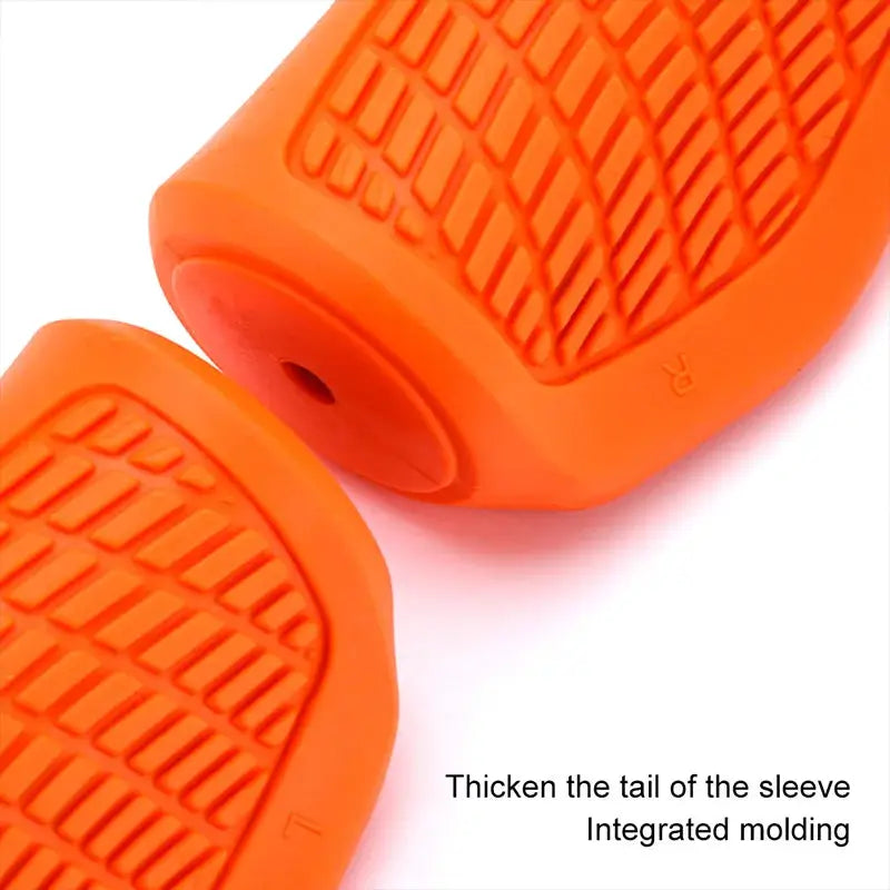 Lock On Bicycle Handlebar Grips 22.2mm Mountain Bike Non Slip Soft Rubber MTB Cuffs Aluminum Handle Cover