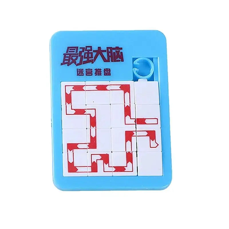 Six Piece Random Number Puzzle Toy For Early Education With Sliding Mechanism Animal Theme Jigsaw Gift