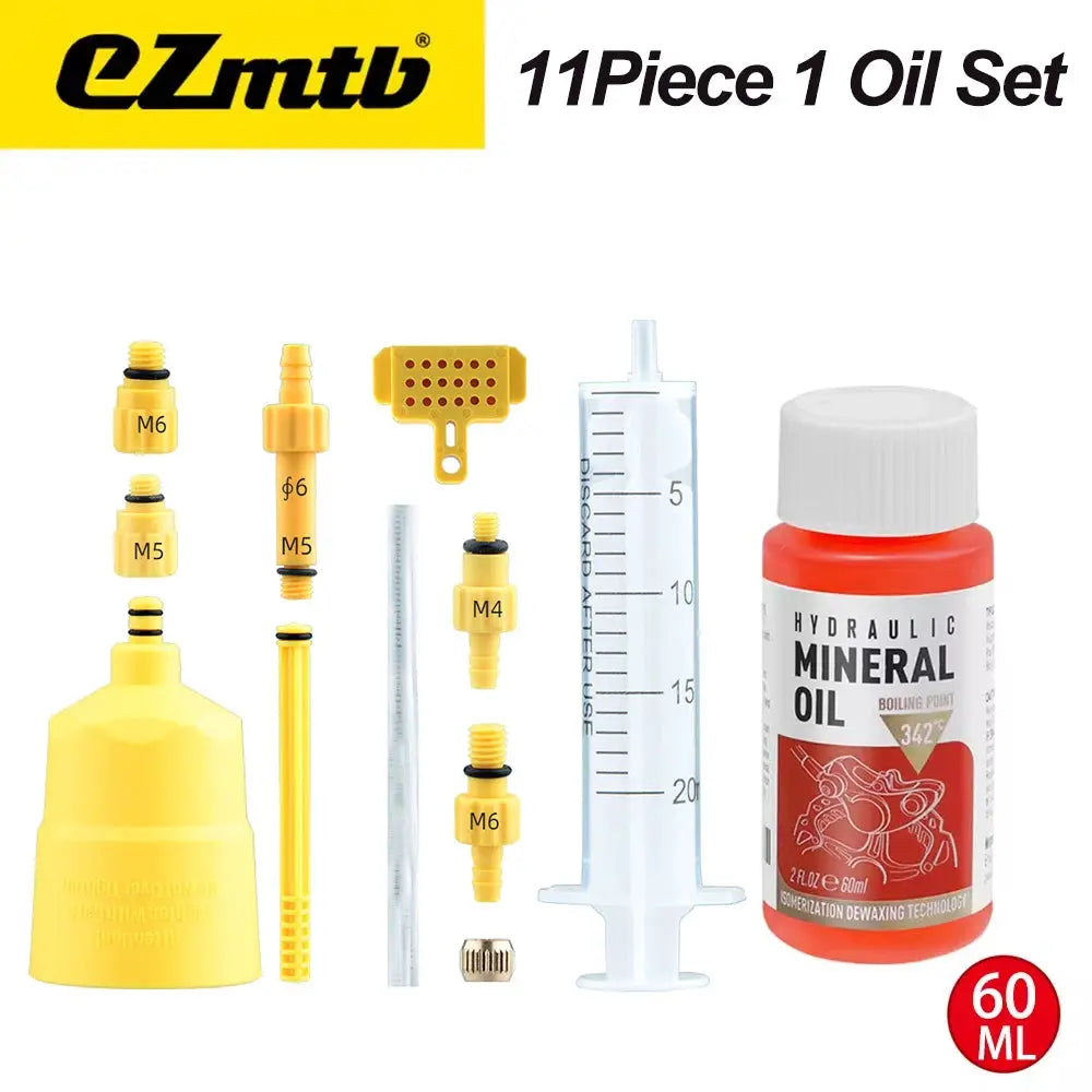 60-120ML Bicycle Brake Oil Bleed Kit For Shimano Tektro Avid MTB And Road Bikes Brake Repair Tool