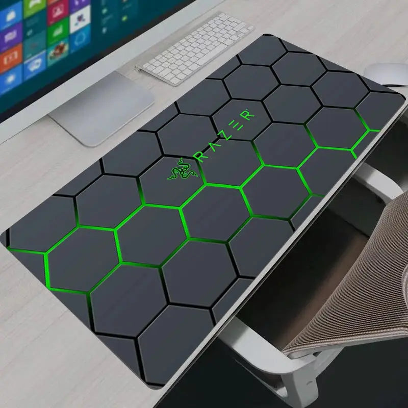 Razer Hexagon Mouse Pad XXL Desk Mat For Gaming And Office Use Large PC Keyboard Mouse Pad