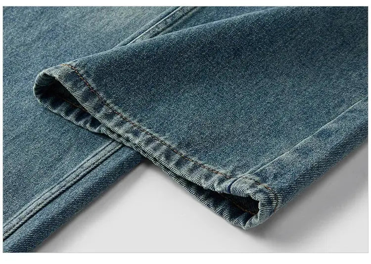 Semir Jeans Women Vintage Wide Leg Trousers Spring 2025 Soft Denim