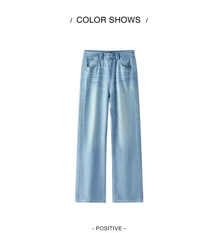 Semir Jeans Women Cool Feeling Wide Leg Floor Length Pants Summer 2025