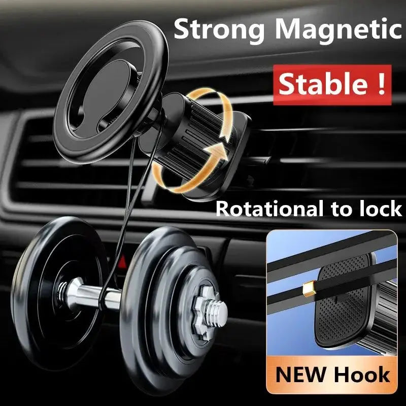 Magnetic Car Phone Holder Mount For iPhone 15 14 13 12 Samsung Xiaomi