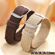 14mm 16mm 18mm 20mm 22mm Nylon Woven Canvas Watch Band for Perlon for Omega Strap Watchband Men Women Sport Bracelet 2035