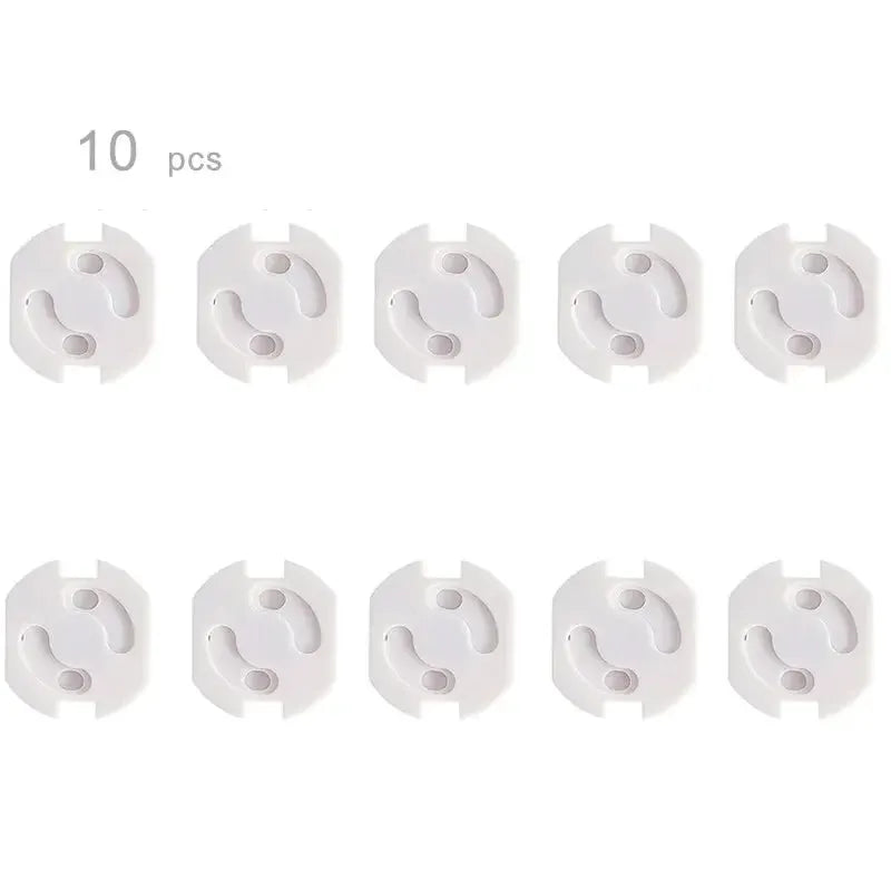 Baby Safety Socket Covers 10 Pack Electrical Outlet Protectors Child Safe Socket Security