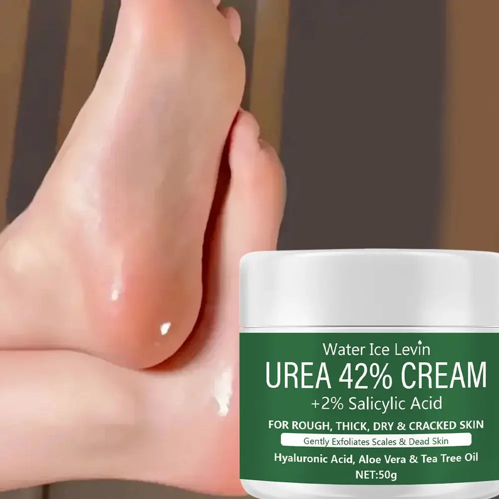 Water Ice Levin 42 Percent Urea Cream With 2 Percent Salicylic Acid Foot And Hand Moisturizer Deep Nourishing Skin Care