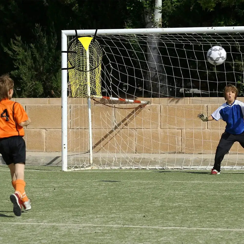 Foldable Football Target Net For Soccer Goals Easy To Attach And Detach Training Net For Practice And Shooting Accuracy