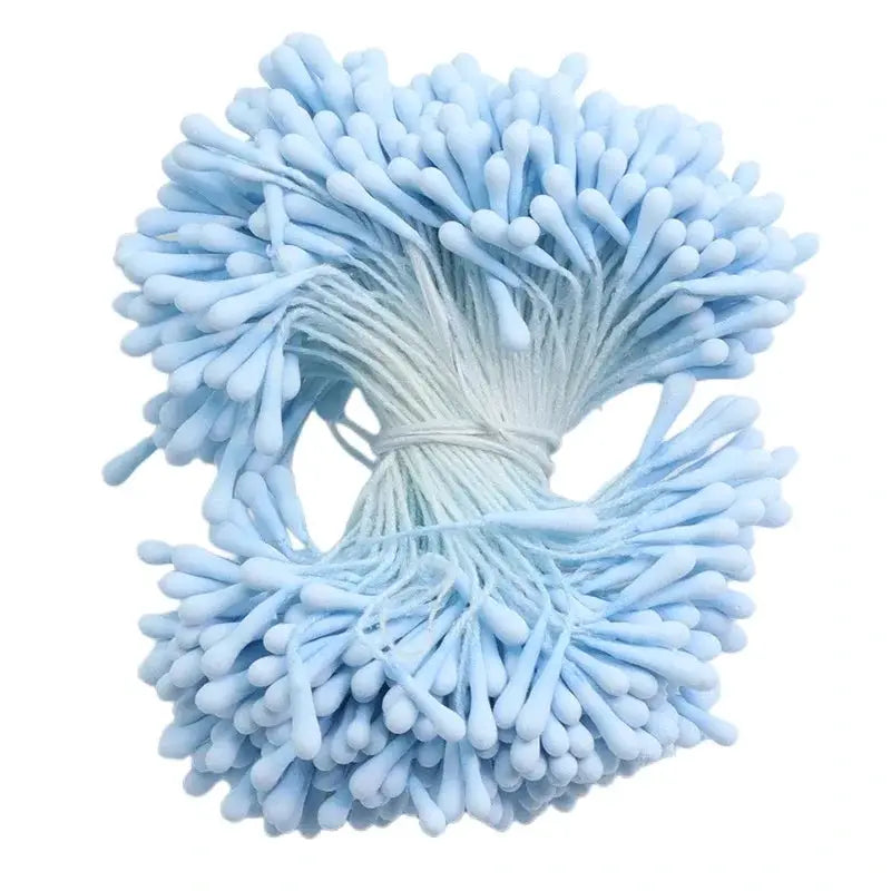 400 Pieces 2mm Mini Pearl Floral Pistils For Wedding Party Home Decoration Diy Accessories