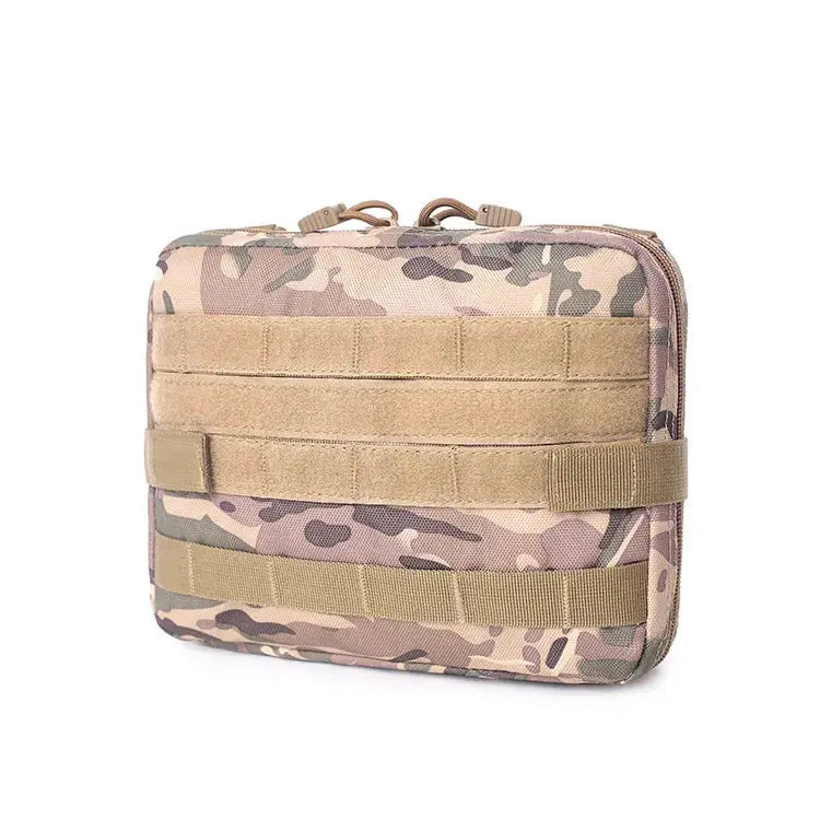 Molle pouch bag in camo pattern, tactical EMT medical kit with MOLLE straps
