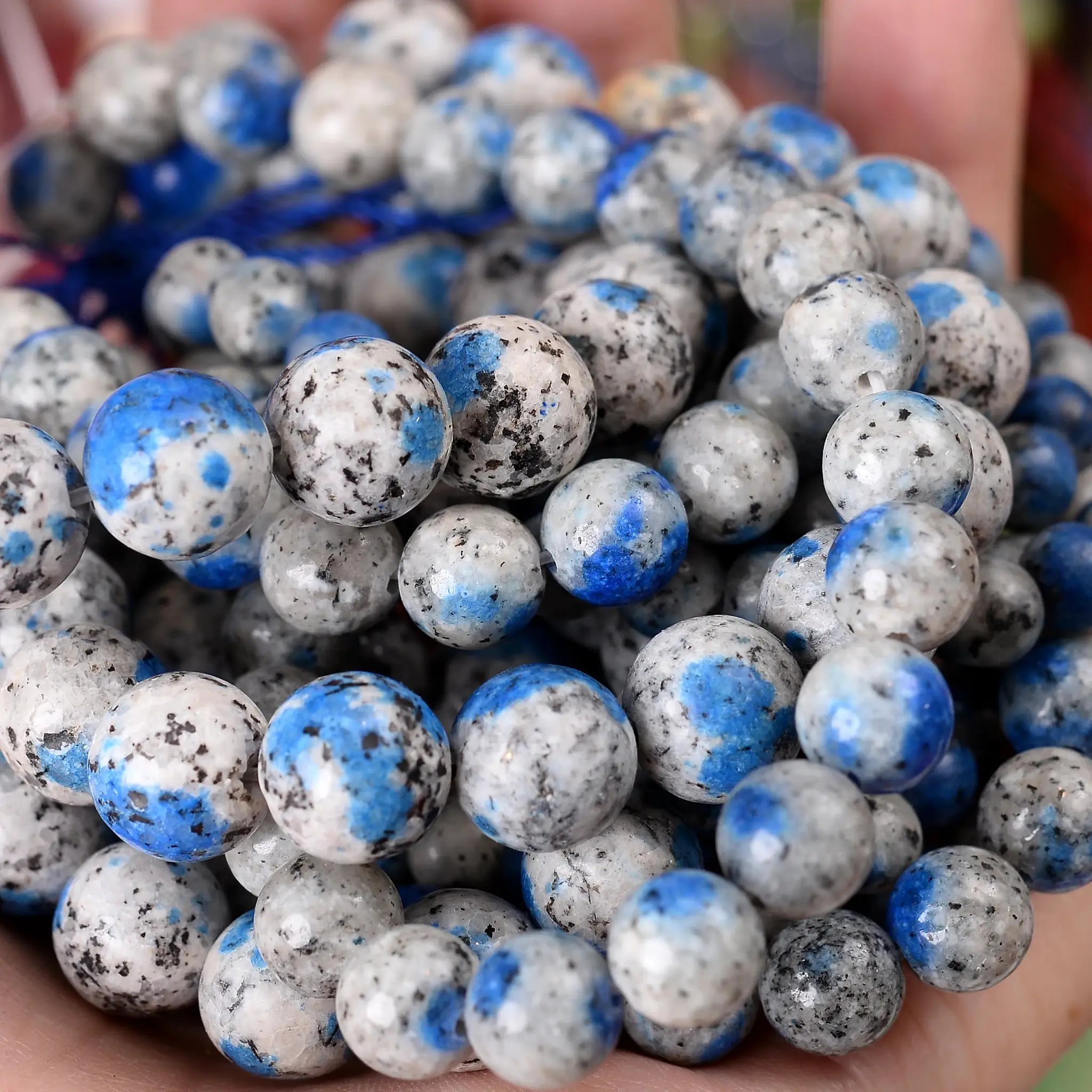 Natural Stone Beads Lava Jasper Tiger Eye Quartz Agate Round Beads 4 To 12mm For Jewelry Making DIY Bracelet Accessories